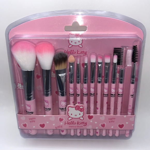 Hello Kitty Makeup Hello Kitty Makeup Brush Set 2 Poshmark